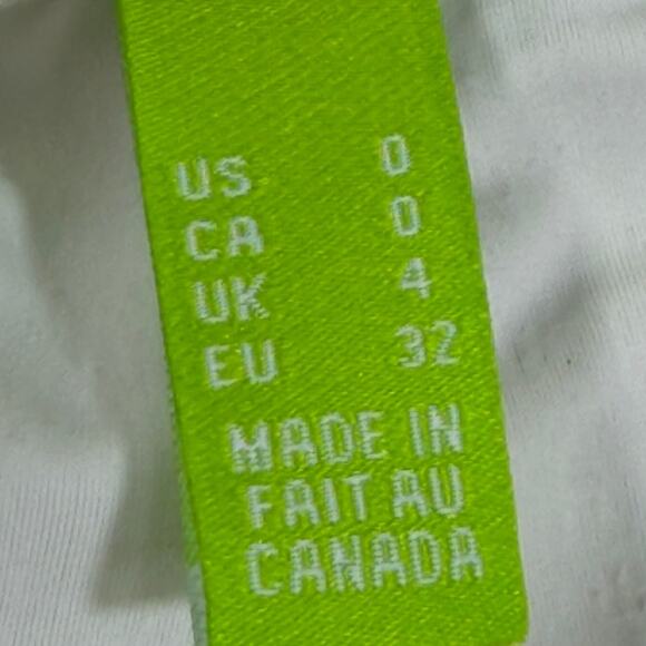 Swing Control Women 0 Green White Golf Pickle Ball Stretch Skort Athleisure - Picture 4 of 10